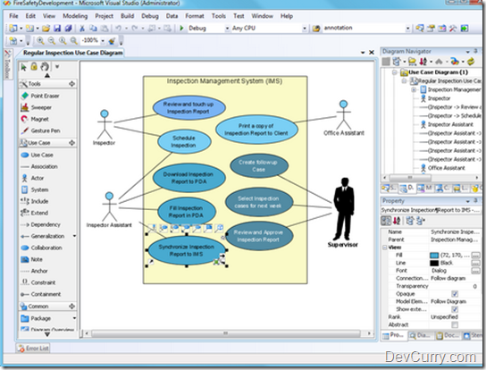Free Open Source UML Tools block diagram using microsoft word 